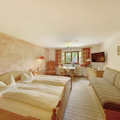 Gasthof Ochsenwirt - Wohnbeispiel Doppelzimmer Nebengebäude (Zimmercodierungen D1V & DCV)