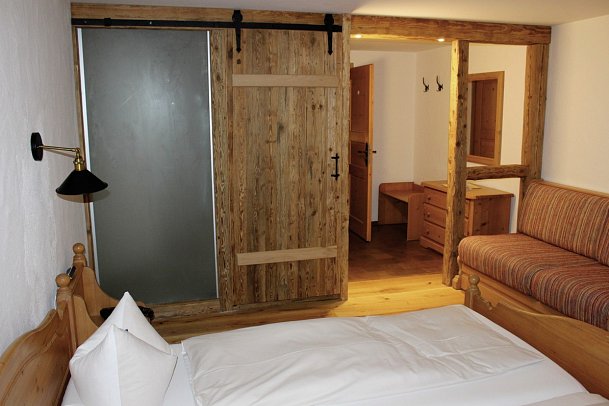 Gasthof Ochsenwirt - Wohnbeispiel Wohlfühlzimmer (Zimmercodierung DB1)