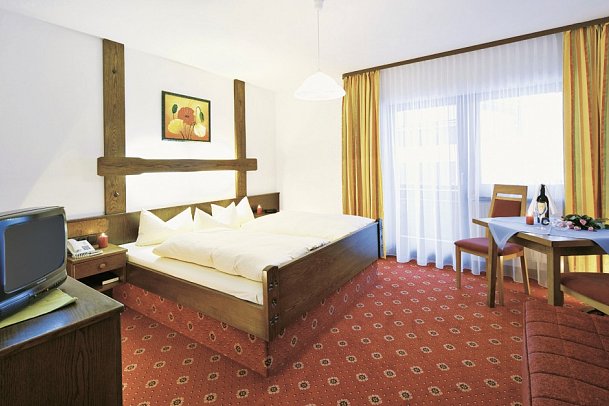 Sporthotel Wilder Kaiser - Wohnbeispiel Doppelzimmer Standard (Zimmercodierungen DG1, DC1 & FV1)