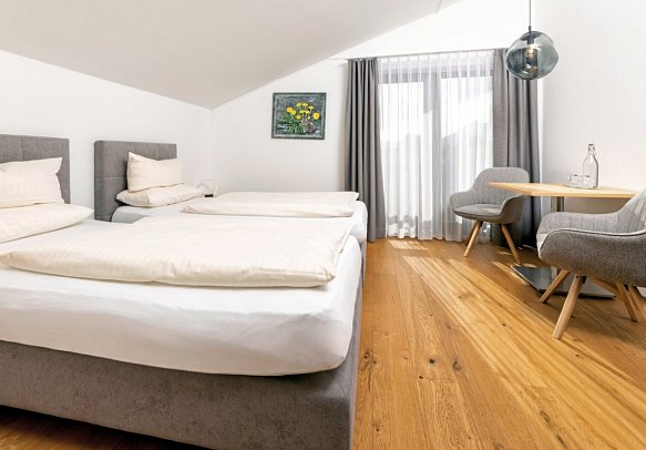 Sporthotel Wilder Kaiser - Wohnbeispiel Doppelzimmer Standard (Zimmercodierungen DG1, DC1 & FV1)