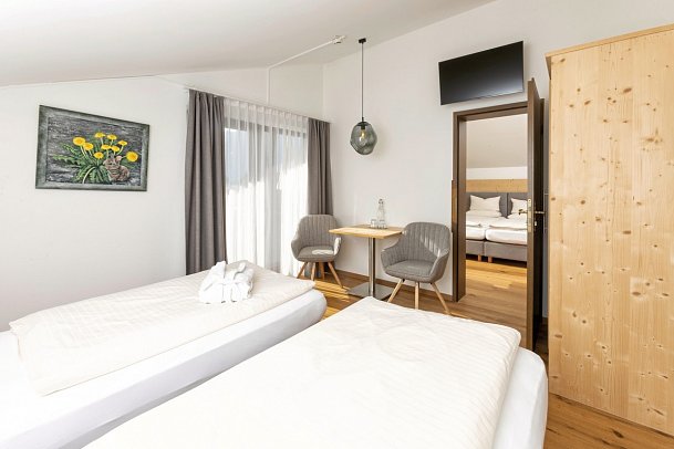 Sporthotel Wilder Kaiser - Wohnbeispiel Doppelzimmer Standard (Zimmercodierungen DG1, DC1 & FV1)