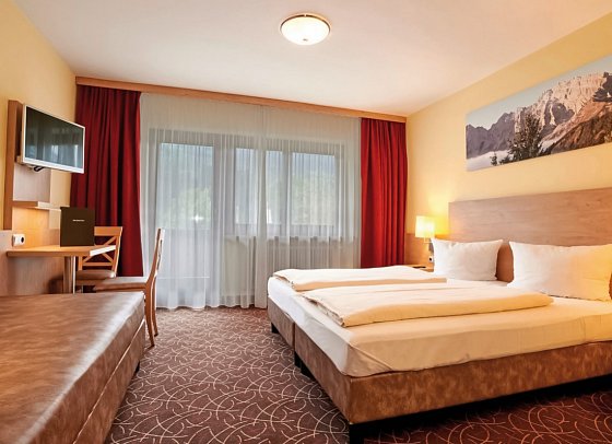 Alpen Hotel Seimler - Wohnbeispiel Doppelzimmer Balkon (Zimmercodierungen DB2 & EB2)
