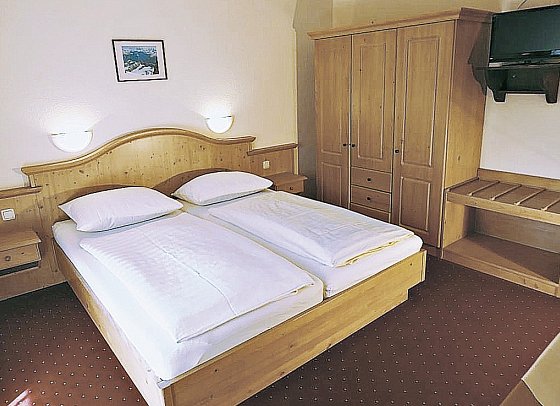 Alpen Hotel Seimler - Wohnbeispiel Doppelzimmer ohne Balkon (Zimmercodierung DB1)