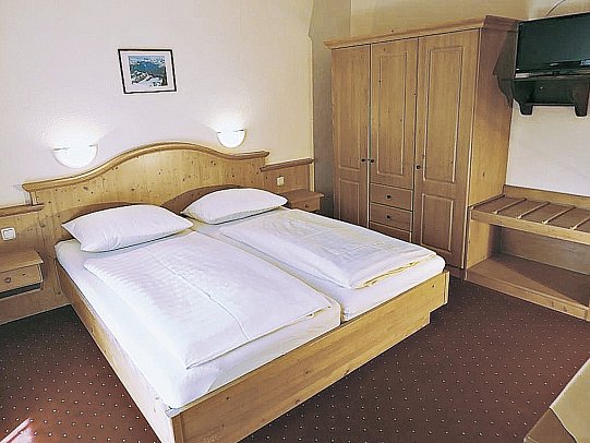 Alpen Hotel Seimler - Wohnbeispiel Doppelzimmer ohne Balkon (Zimmercodierung DB1)