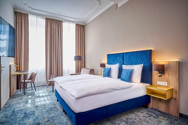 Hotel Zur Post Altötting - Wohnbeispiel Doppelzimmer (Zimmercodierung DB1)