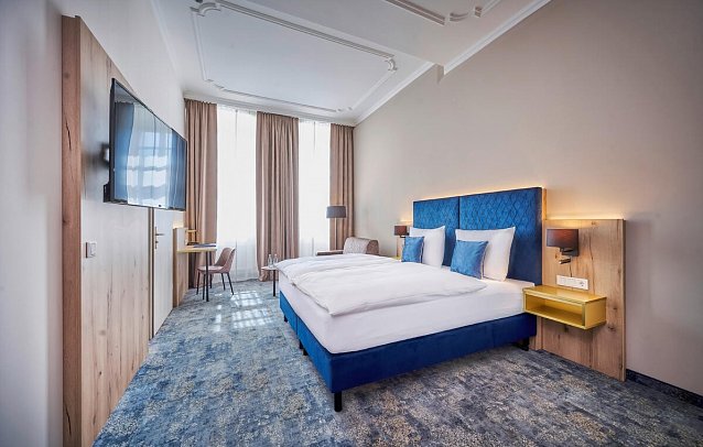Hotel Zur Post Altötting - Wohnbeispiel Doppelzimmer (Zimmercodierung DB1)
