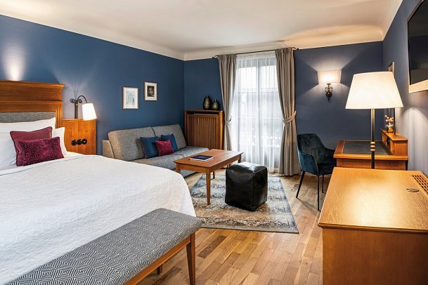 Gut Ising Chiemsee - Wohnbeispiel Doppelzimmer Komfort (Zimmercodierungen DF1 & DP3)