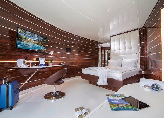 Hotel Victory Therme Erding - Wohnbeispiel Yachtkabine (Zimmercodierung TX1)