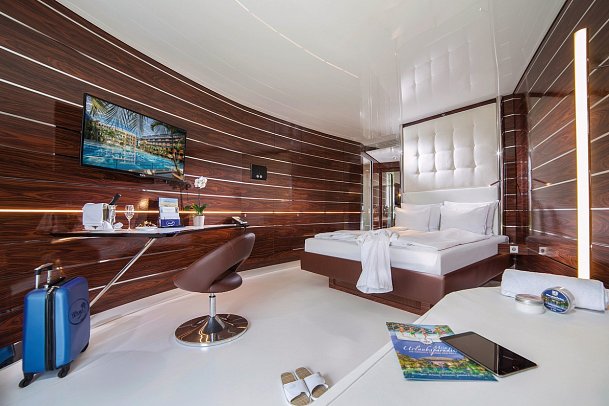 Hotel Victory Therme Erding - Wohnbeispiel Yachtkabine (Zimmercodierung TX1)