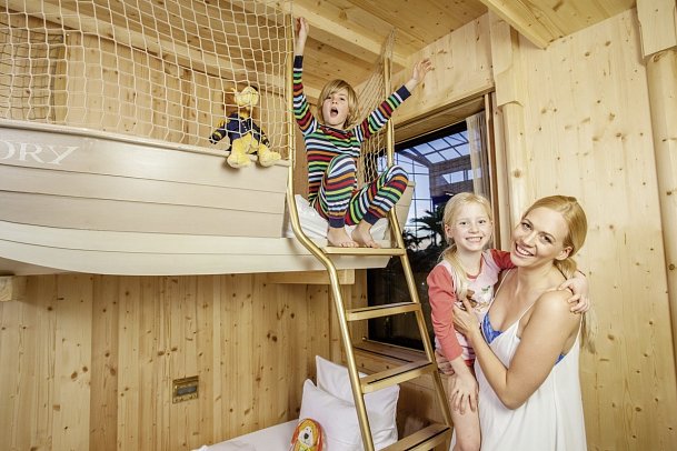 Hotel Victory Therme Erding - Wohnbeispiel Kapitänskabine (Zimmercodierung FX1)