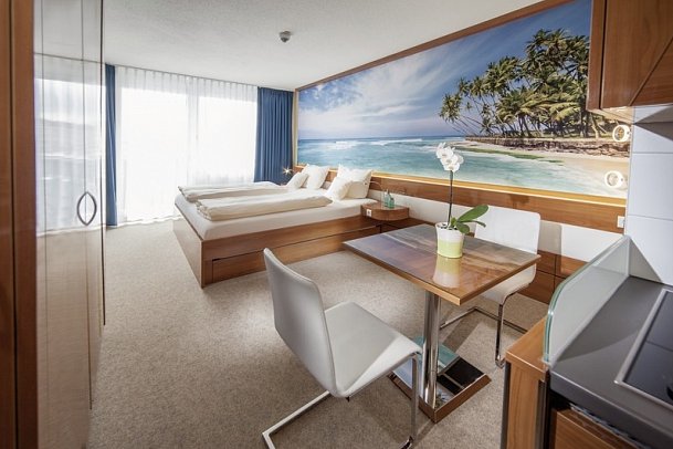 Victory Gästehaus - Wohnbeispiel Apartment (Zimmercodierung AB1)