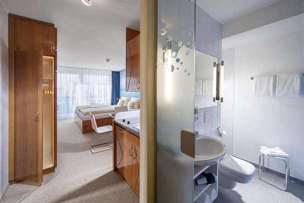 Victory Gästehaus - Wohnbeispiel Apartment (Zimmercodierung AB1)