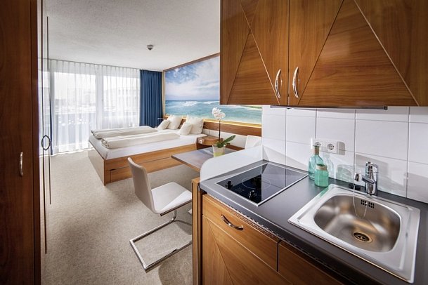 Victory Gästehaus Therme Erding - Wohnbeispiel Apartment (Zimmercodierung AB1)