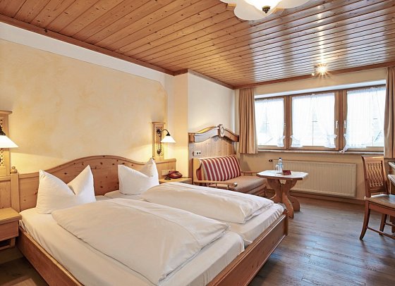 Hotel Bergheimat - Wohnbeispiel Doppelzimmer (Zimmercodierung DB1)