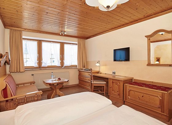 Hotel Bergheimat - Wohnbeispiel Doppelzimmer (Zimmercodierung DB1)