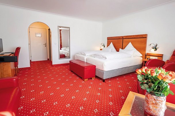 Alpenhotel Kronprinz - Wohnbeispiel Doppelzimmer Watzmann (Zimmercodierung DF1)