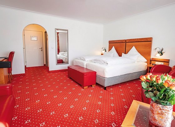 Alpenhotel Kronprinz - Wohnbeispiel Doppelzimmer Watzmann (Zimmercodierung DF1)