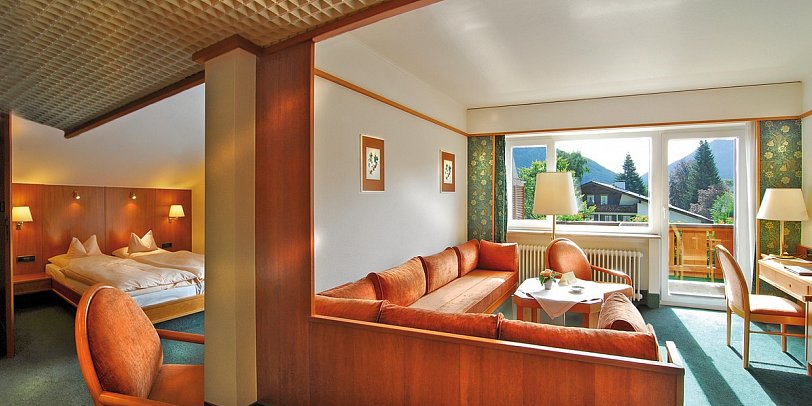 Steinbach-Hotel - Wohnbeispiel Suite (Zimmercodierung WB1)