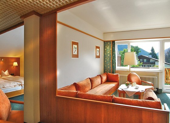 Steinbach-Hotel - Wohnbeispiel Suite (Zimmercodierung WB1)