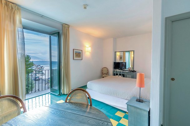 Le Axidie - Wohnbeispiel Doppelzimmer Standard seitl. Meerblick