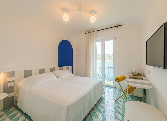 Miramare Sea Resort & Spa - Wohnbeispiel Doppelzimmer Superior Meerblick (Zimmercodierung DSM)