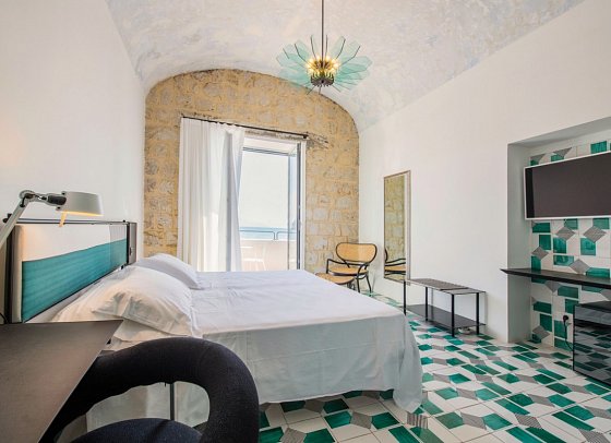 Miramare Sea Resort & Spa - Wohnbeispiel Doppelzimmer Deluxe Meerblick (Zimmercodierung DDM)