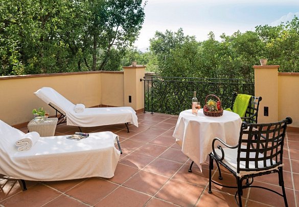 Terre Blanche Hôtel Spa Golf Resort - Wohnbeispiel Deluxe Suite, Premier Suite (Zimmercodierungen WD1 & WB1)