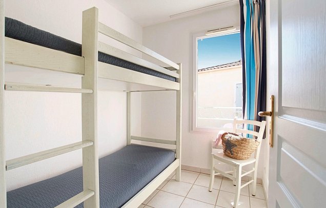 Résidence Odalys Domaine des Eucalyptus - Wohnbeispiel Appartement (Zimmercodierungen CB1 & CB2)