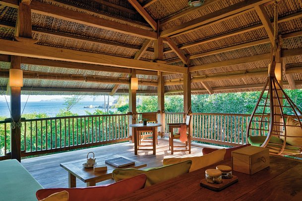 Six Senses Ninh Van Bay - Wohnbeispiel Beachfront Pool Villa (Zimmercodierungen VBO & VIM)