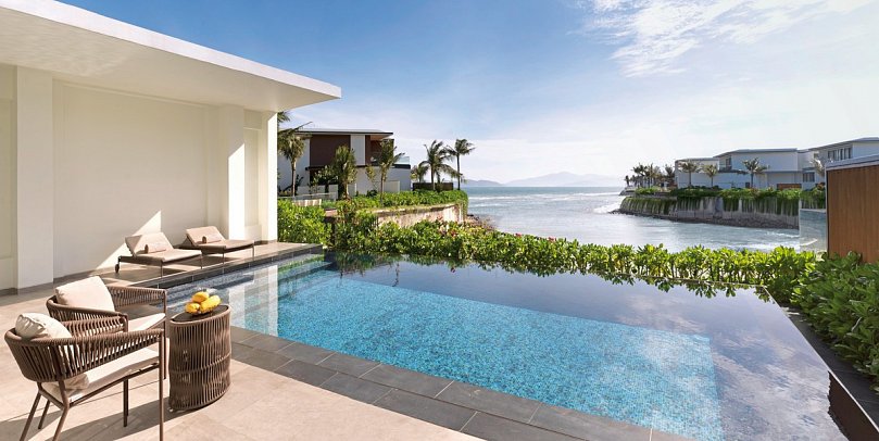 Villa Le Corail, A Gran Melia Hotel - Wohnbeispiel Lagoon Villa 1 Bedroom (Zimmercodierung VBR)