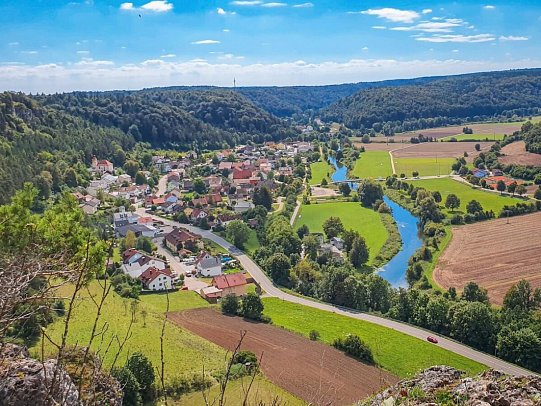 Altmühltal Panoramaweg - Blick von Arnsberger Leite