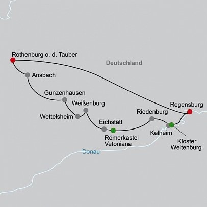 Altmühl Radweg - das Schönste mit Bierkulinarium