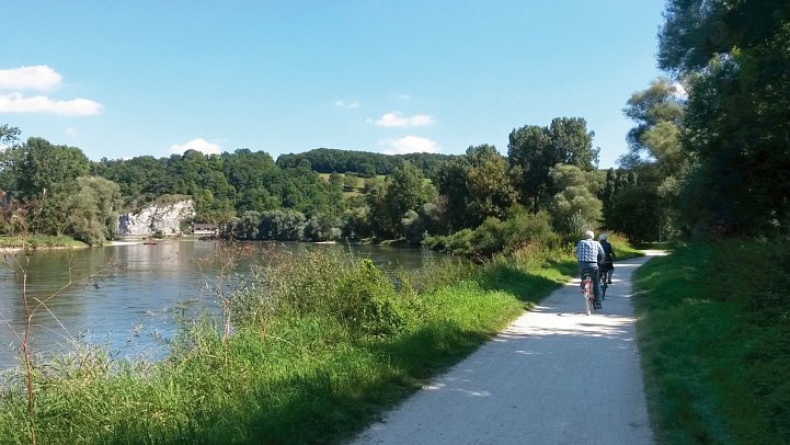 Altmühltal-Radtour klassisch - Donaudurchbruch bei Kehlheim