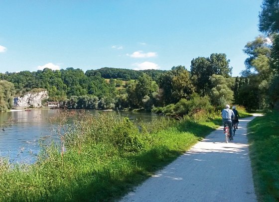 Altmühltal-Radtour klassisch - Donaudurchbruch bei Kehlheim