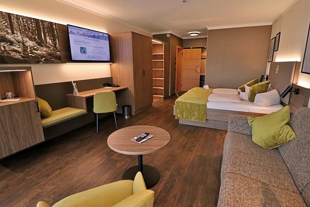 Hotel Gut Schmelmerhof - Wohnbeispiel Doppelzimmer Komfort Loderwinkl (Zimmercodierung DF2)