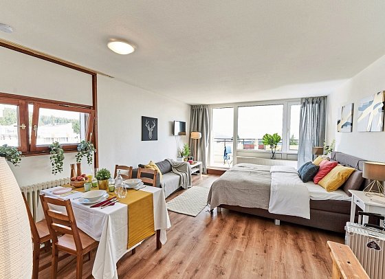 Predigtstuhl Resort - Wohnbeispiel Appartement (Zimmercodierung AB1)