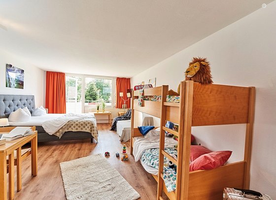 Predigtstuhl Resort - Wohnbeispiel Studio (Zimmercodierungen SB1, SC1 & SB4)