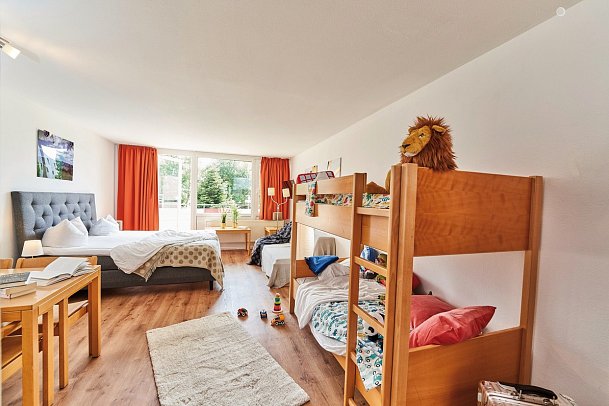 Predigtstuhl Resort - Wohnbeispiel Studio (Zimmercodierungen SB1, SC1 & SB4)