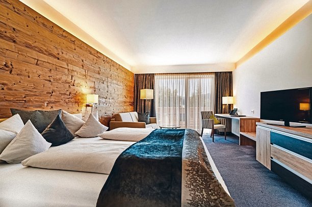 Hotel Eibl-Brunner - Wohnbeispiel Doppelzimmer Josefi (Zimmercodierungen DF1, DX2 & DX4)