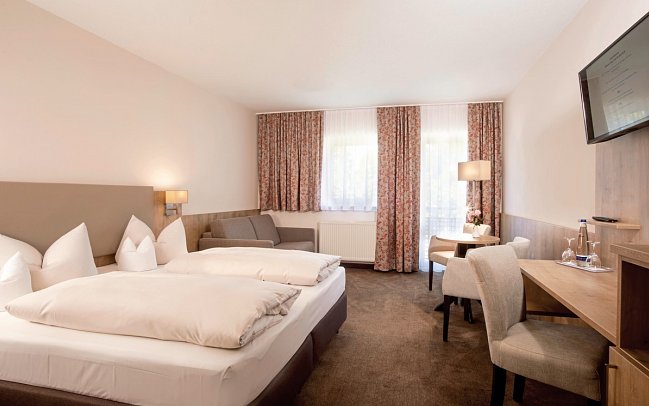 Hotel Herzog Heinrich - Wohnbeispiel Familienstudio Ahorn (Zimmercodierung SI1)