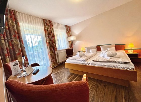 Hotel Herzog Heinrich - Wohnbeispiel Doppelzimmer Komfort (Zimmercodierung DF1)