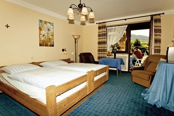 Landhotel Rappenhof - Wohnbeispiel Doppelzimmer (Zimmercodierung DB1)