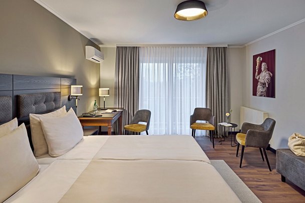 Dorint Marc Aurel Resort Bad Gögging - Wohnbeispiel Doppelzimmer Komfort (Zimmercodierungen DP1, DF1, DX1 & DX2)