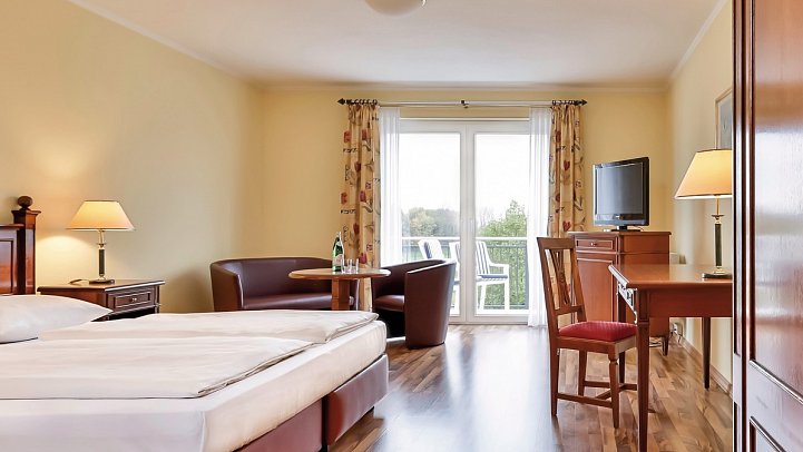 Dorint Marc Aurel Resort Bad Gögging - Wohnbeispiel Doppelzimmer Deluxe (Zimmercodierung DD1)