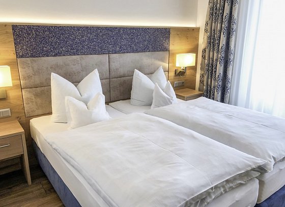 Urlaubshotel Binder - Wohnbeispiel Doppelzimmer Typ 1 Balkon (Zimmercodierung DB1)
