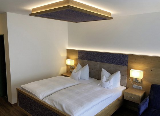 Urlaubshotel Binder - Wohnbeispiel Doppelzimmer Typ 2 Balkon (Zimmercodierung DB2)