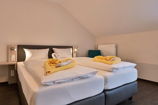Sonnenhotel Bayerischer Hof - Wohnbeispiel Doppelzimmer Standard (Zimmercodierungen DG1 & EC2)