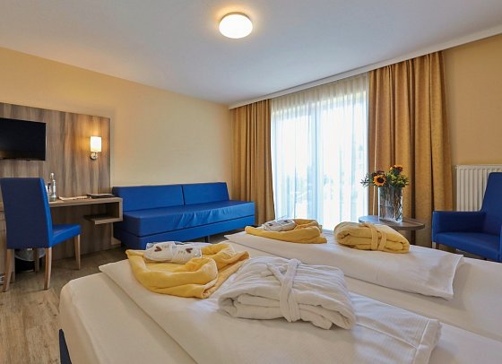 Sonnenhotel Bayerischer Hof - Wohnbeispiel Doppelzimmer Komfort (Zimmercodierung DF1)
