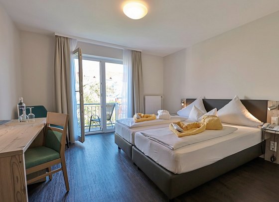 Sonnenhotel Bayerischer Hof - Wohnbeispiel Appartement 1 Schlafzimmer Komfort (Zimmercodierung AF2)