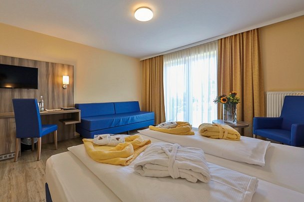Sonnenhotel Bayerischer Hof - Wohnbeispiel Doppelzimmer Komfort (Zimmercodierung DF1)